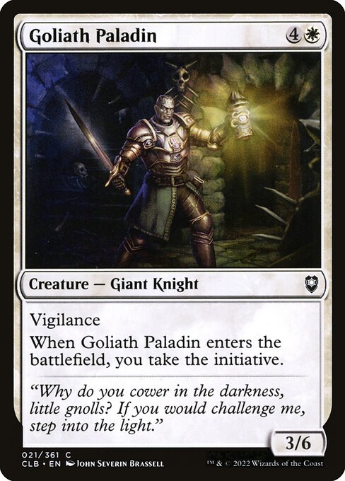 Goliath Paladin - Commander Legends: Battle for Baldur's Gate () #21