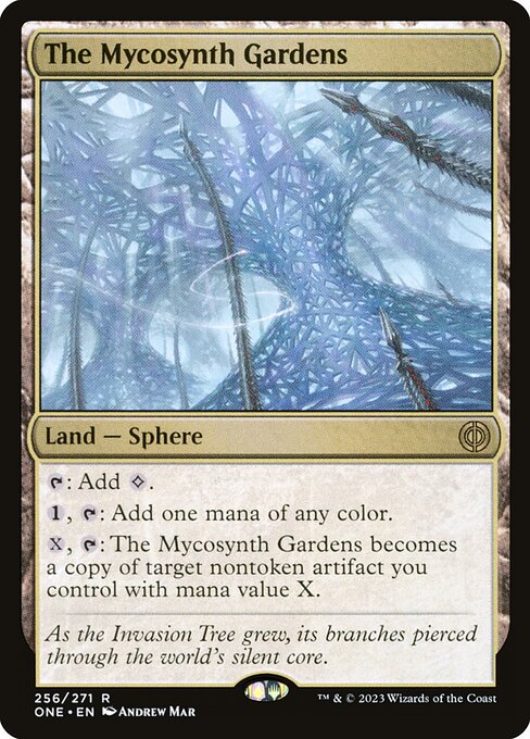 The Mycosynth Gardens - Phyrexia: All Will Be One (ONE) #256