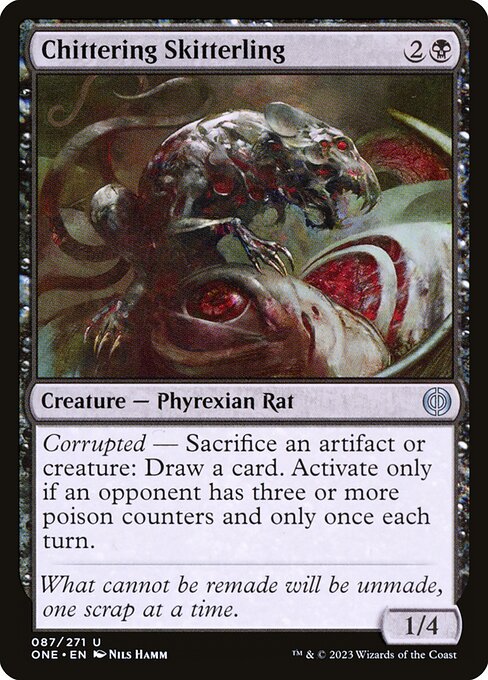 Chittering Skitterling - Phyrexia: All Will Be One () #87