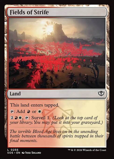 Fields of Strife - Secrets of Strixhaven () #255