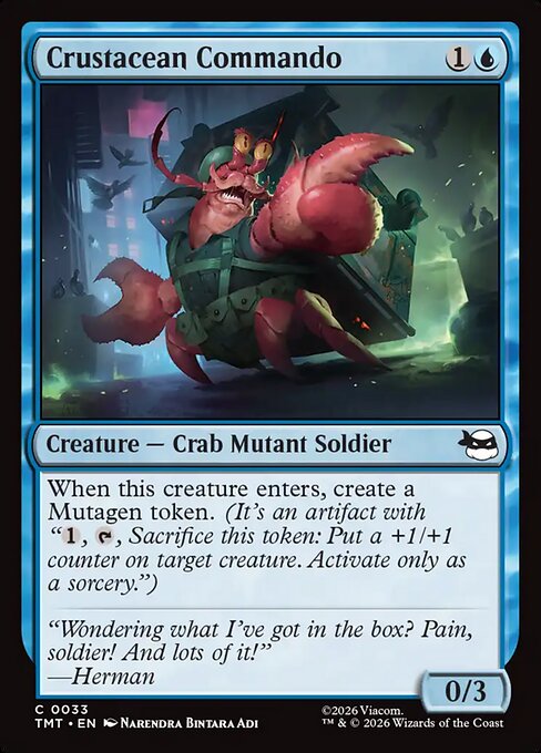 Crustacean Commando - Teenage Mutant Ninja Turtles () #33