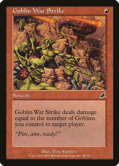 Goblin War Strike - Scourge () #96