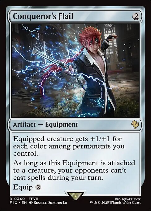 Conqueror's Flail - Final Fantasy Commander () #340