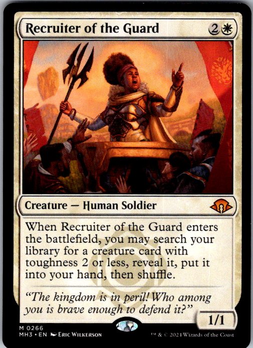 Recruiter of the Guard - Modern Horizons 3 (MH3) #266