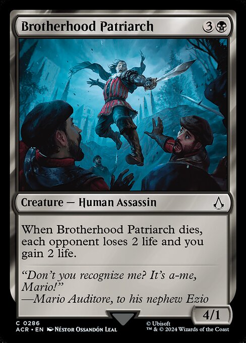 Brotherhood Patriarch - Assassin's Creed () #286