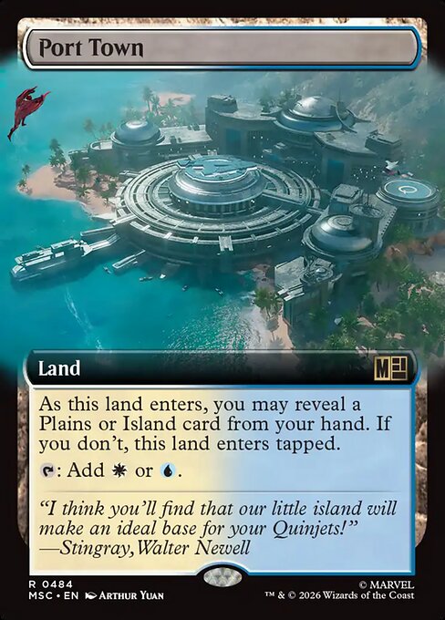 Port Town - Marvel Super Heroes Commander () #484