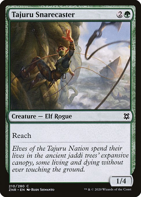 Tajuru Snarecaster - Zendikar Rising () #210