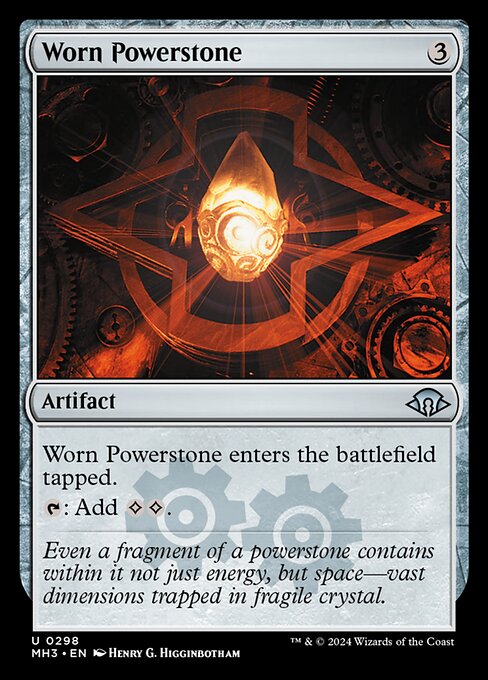 Worn Powerstone - Modern Horizons 3 (mh3) #298 [Foil] [Foil]