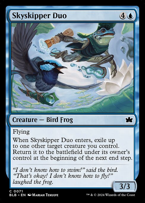 Skyskipper Duo - Bloomburrow (BLB) #71 [Foil]