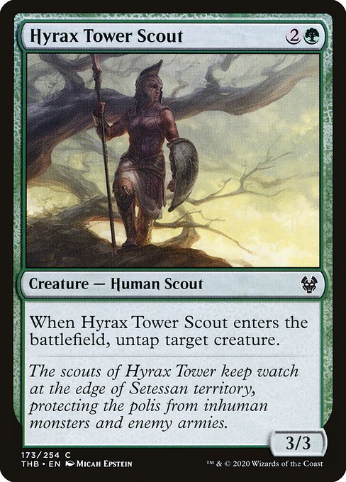 Hyrax Tower Scout - Theros Beyond Death () #173