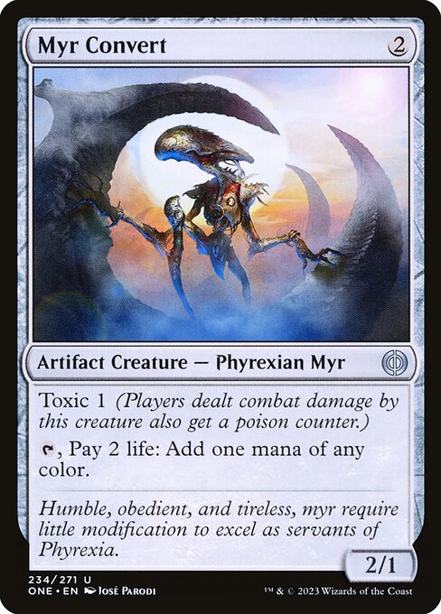 Myr Convert - Phyrexia: All Will Be One () #234