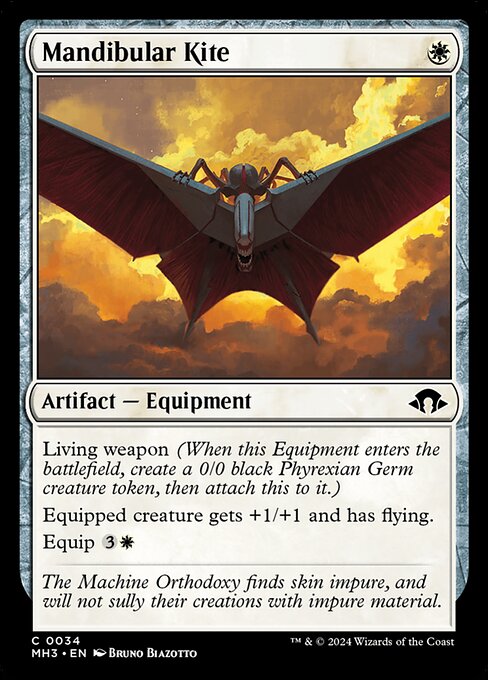Mandibular Kite - Modern Horizons 3 (mh3) #34 [Foil] [Foil]