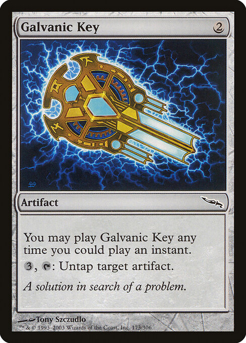 Galvanic Key - Mirrodin (mrd) #173
