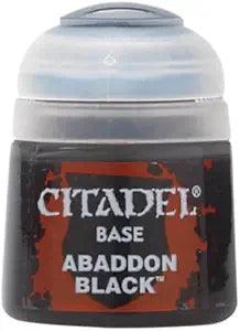 Warhammer Colour Base Abaddon Black