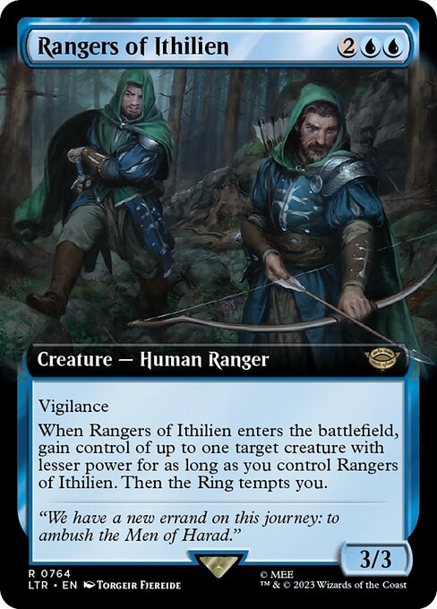 Rangers of Ithilien - The Lord of the Rings: Tales of Middle-earth (LTR) #764 [Foil] [Foil]
