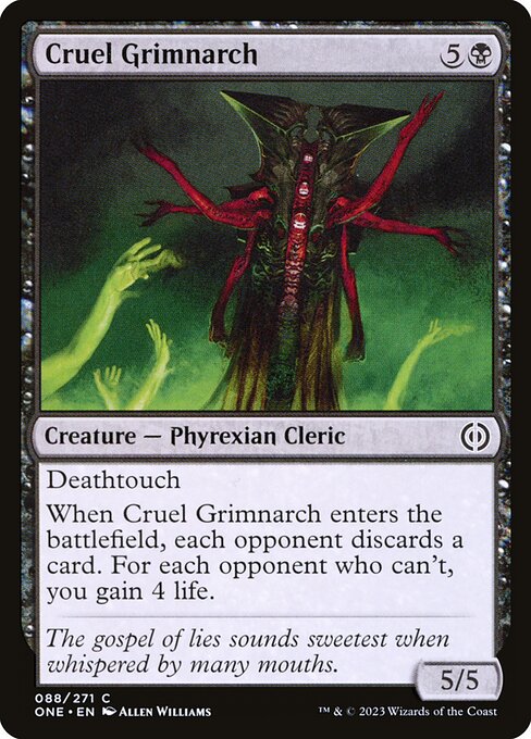 Cruel Grimnarch - Phyrexia: All Will Be One () #88