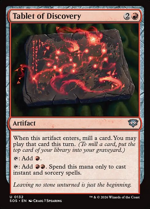 Tablet of Discovery - Secrets of Strixhaven () #132
