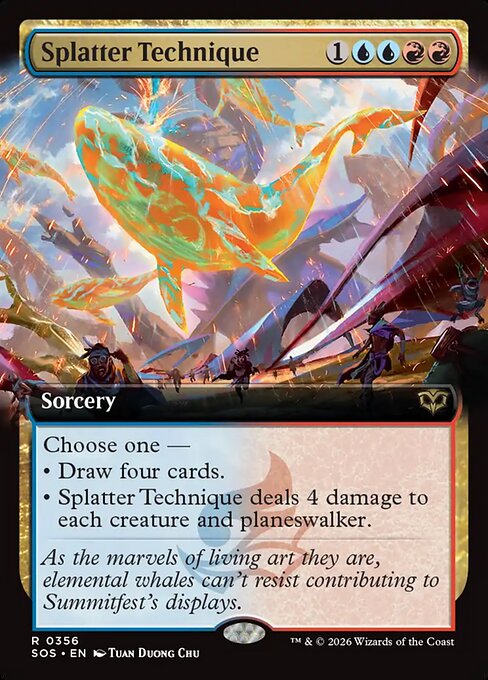 Splatter Technique - Secrets of Strixhaven () #356