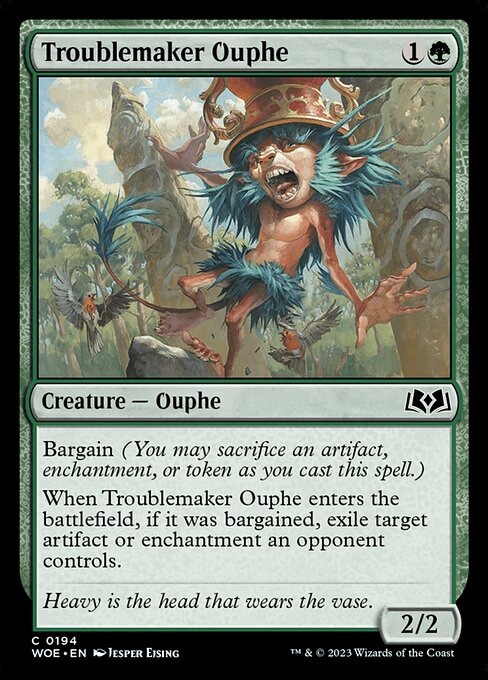 Troublemaker Ouphe - Wilds of Eldraine () #194