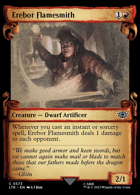Erebor Flamesmith - The Lord of the Rings: Tales of Middle-earth (ltr) #573 [Foil] [Foil]