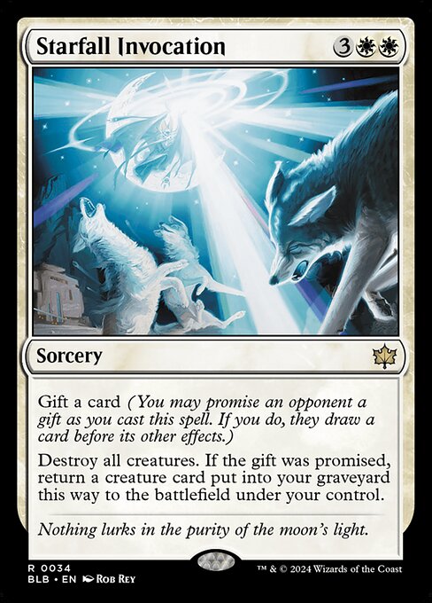 Starfall Invocation - Bloomburrow (BLB) #34
