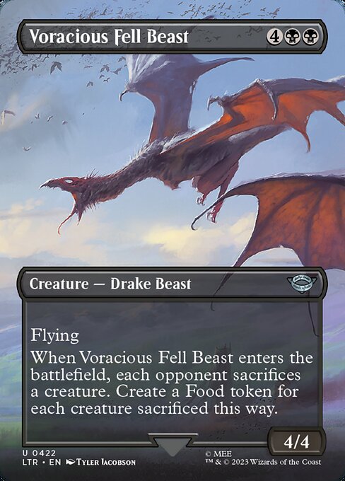 Voracious Fell Beast - The Lord of the Rings: Tales of Middle-earth (ltr) #422