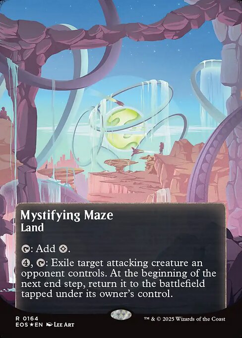 Mystifying Maze - Edge of Eternities: Stellar Sights (EOS) #164 [Alt Art] [Foil]