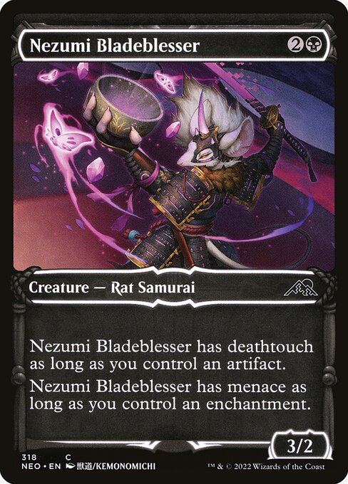 Nezumi Bladeblesser - Kamigawa: Neon Dynasty (NEO) #318 [Foil] [Foil]