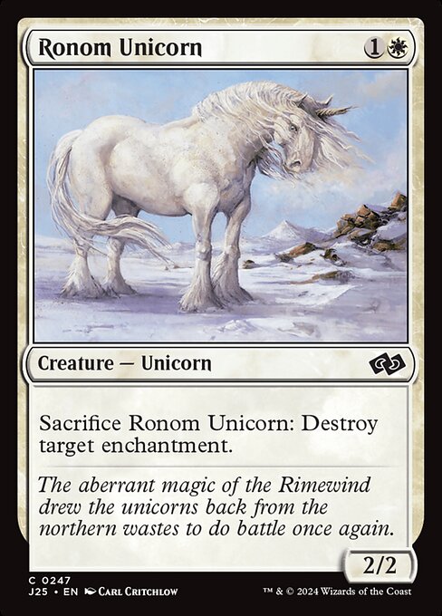 Ronom Unicorn - Foundations Jumpstart (J25) #247