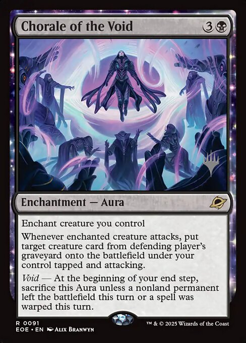 Chorale of the Void - Edge of Eternities Promos (PEOE) #91p