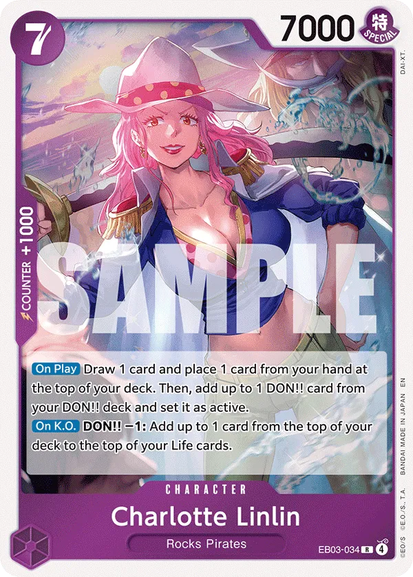 Charlotte Linlin - ONE PIECE HEROINES EDITION- [EB-03] / Memorial Collection [EB-01] (EB03-034) #034