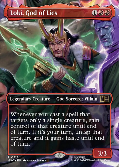 Loki, God of Lies - Marvel Super Heroes Commander () #512