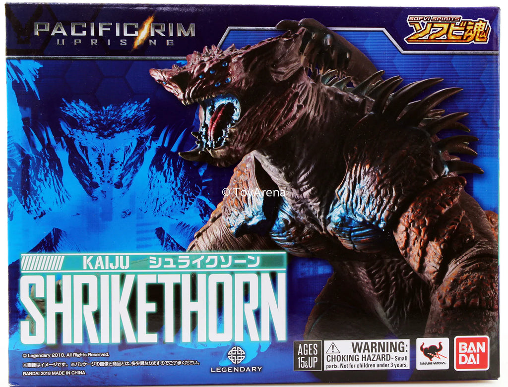 Bandai Sofvi Spirits Pacific Rim Uprising Kaiju Shrikethorn