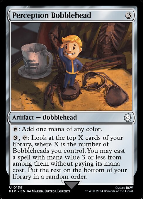 Perception Bobblehead - Fallout (PIP) #139