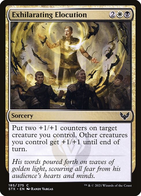 Exhilarating Elocution - Strixhaven: School of Mages () #185
