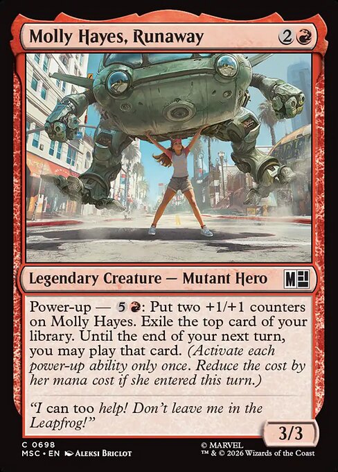 Molly Hayes, Runaway - Marvel Super Heroes Commander () #698