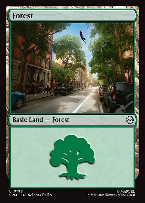 Forest - Marvel's Spider-Man () #198 [Foil] [Foil]