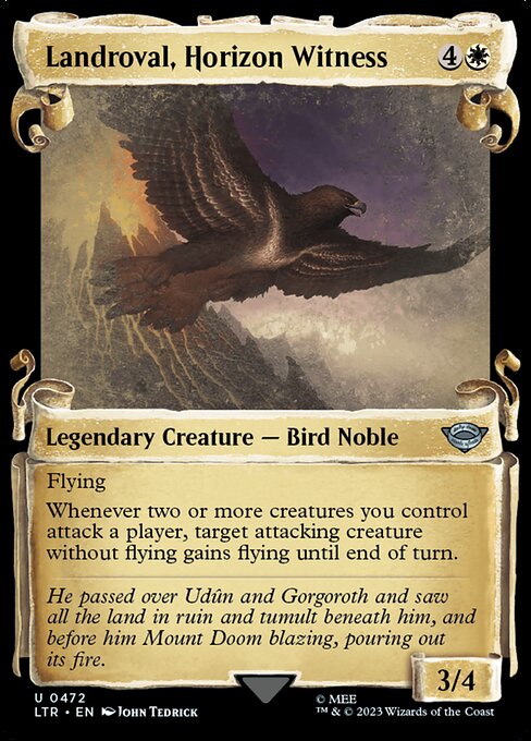 Landroval, Horizon Witness - The Lord of the Rings: Tales of Middle-earth (ltr) #472 [Foil] [Foil]