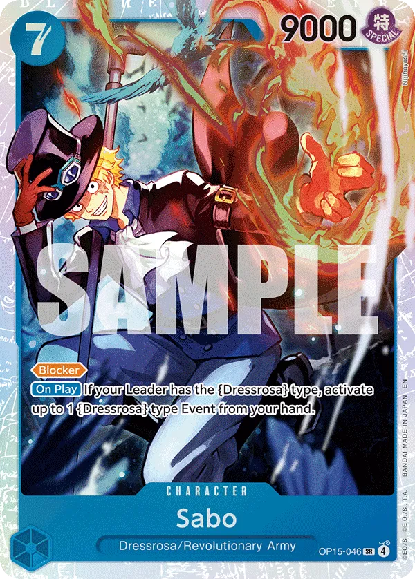 Sabo - ADVENTURE ON KAMI'S ISLAND- [OP15-EB04] (OP15-046) #046