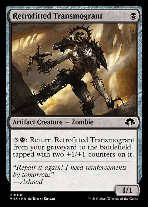 Retrofitted Transmogrant - Modern Horizons 3 (mh3) #106
