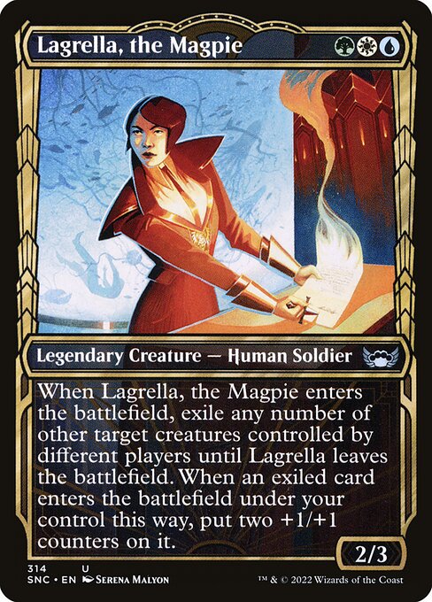 Lagrella, the Magpie - Streets of New Capenna () #314 [Foil] [Foil]