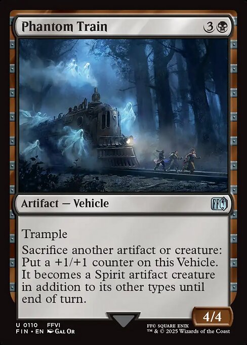 Phantom Train - Final Fantasy (FIN) #110 [Foil] [Foil]
