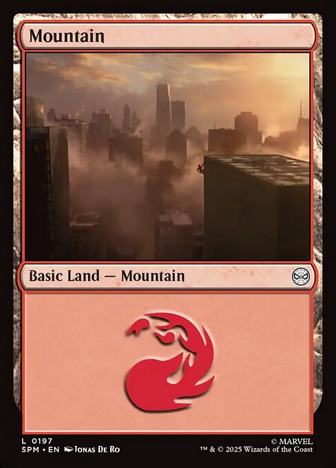 Mountain - Marvel's Spider-Man () #197 [Foil] [Foil]