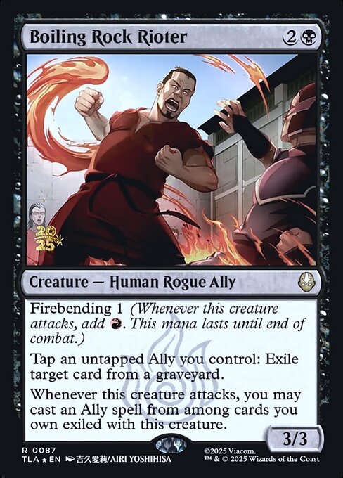 Boiling Rock Rioter - Avatar: The Last Airbender Promos (PTLA) #87s
