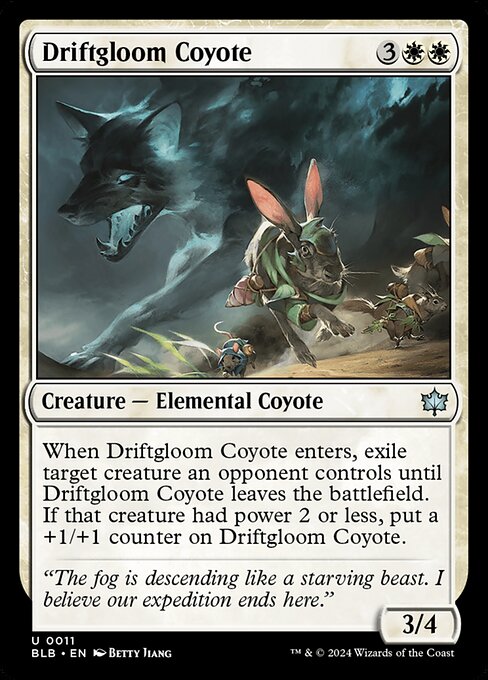 Driftgloom Coyote - Bloomburrow () #11