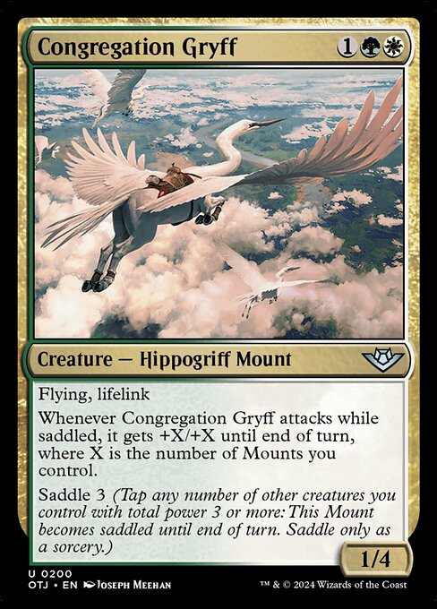 Congregation Gryff - Outlaws of Thunder Junction () #200