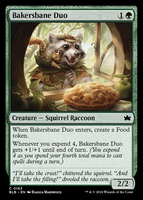 Bakersbane Duo - Bloomburrow (BLB) #163 [Foil]