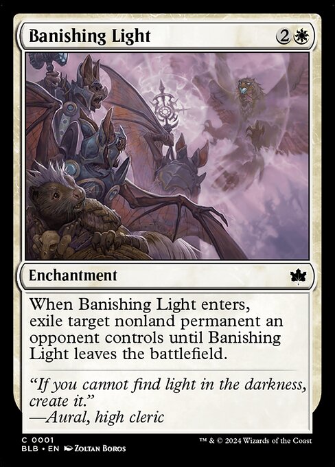 Banishing Light - Bloomburrow () #1