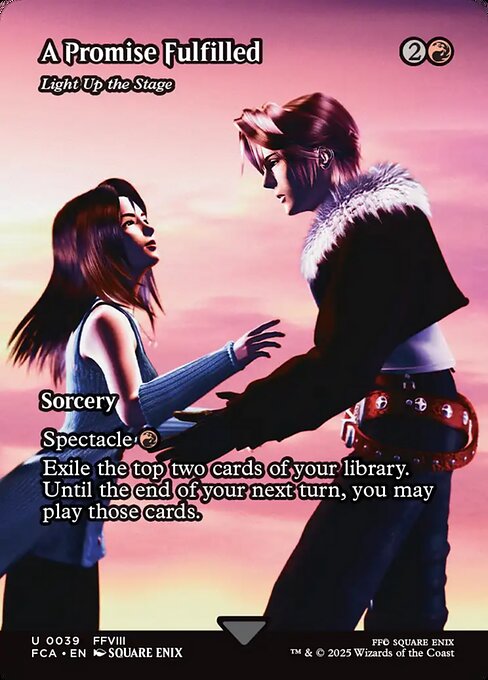 Light Up the Stage - Final Fantasy: Through the Ages (FCA) #39 [Foil] [Foil]