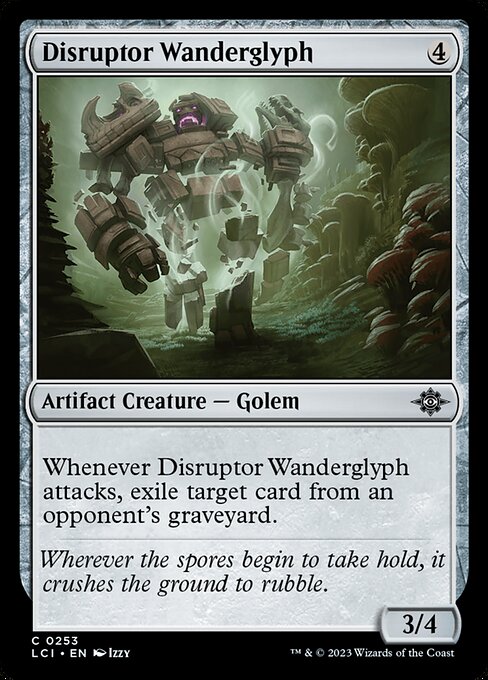 Disruptor Wanderglyph - The Lost Caverns of Ixalan (lci) #253